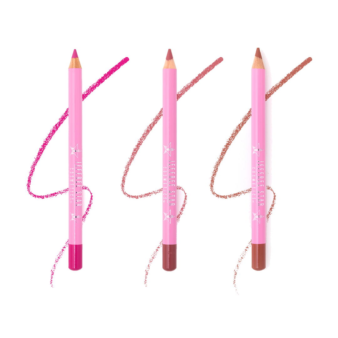 Pink Velour Lip Liner Trio